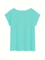 Women'S Sleeveless V-Neck T-Shirt - "Nope. Not Today" Graphic Tee In - Casual Summer Everyday Outfits - Machine Washable Tops For Women - Image 10