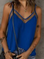 Spring/Summer/Autumn Fashion Solid Color Elegant Commuting Strap Vest - Image 10