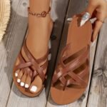 Spring And Summer Women'S Slip-On Sandals Fashion Beach Shoes - Image 17
