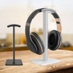 Premium Abs Desktop Headphone Stand - Sleek Gaming Earphone Holder For Office & Gaming Room Display - Image 4