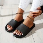 Women'S Comfy Pink Eva Slides - Thick Sole, Non-Slip, Casual Slip-On Slippers For Indoor/Outdoor Use, Perfect For Beach & Home Relaxation, Indoor Slippers|Slipon Style|Eva Material, Ladies Slippers - Image 6