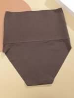 Solid Color High-Waisted Panties, Seamless Daily Comfort Briefs - Image 9