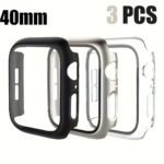3Pcs Sports & Casual Protective Case Set For Apple Watch, Full-Body Shockproof Scratch-Resistant Hard Pc Cover With 9H Tempered Glass Screen Protector, Compatible With Apple Watch 38/42/40/44/41/45/46Mm, Ultra/Series 11/10/9/8/7/6/5/Se/4 - Image 18
