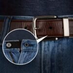 4Pcs Elastic Waistband Extenders For Jeans And Pants - Seamless Instant Button Expansion, Adjustable Comfort Fit For Men And Women, Polyester, Lightweight, Knit Fabric, Secure Button Closure|Knitted Texture|Polyester 100.00% - Image 6