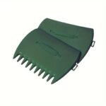 2Pcs Leaf Scoops Hand Rakes - Large Plastic Garden Grabbers For Picking Up Leaves, Grass Clippings, Debris - Durable Gardening Hand Tools Set - Image 5