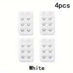4Pcs Set Of 2-Hook Bra Strap Extensions, Comfortable And Adjustable Bra Buckle, Women'S Underwear And Accessories - Image 7
