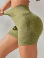 Women'S High-Waist Yoga Shorts - Hip Lifting, Tummy Control, Quick-Dry, Stretchy Activewear - Image 5