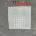 50/100Pcs Self-Adhesive Door Stop Rubber Shock Absorber Buffer Cabinet Bumper Silicone Furniture Mat Cushion Protective Pad - Image 5