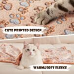 1/3Pcs Dog Fleece Washable Blanket-Pet Cheap Blanket-Paw Blankets For Indoor Cats-Kitten&Puppy Essentials-Small Throw Blankets-Dog Towel-For Large Medium Small Dogs-For Couch&Crate&Bed-For Rabbit, Hamster, Guinea-Cage Liner-Stuff-Accessories-Gifts - Image 6