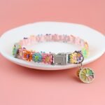1Pc Lace Pet Collar, Adjustable Cat Collar With Pendant, Suitable For Small Cats And Dogs - Image 8
