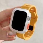 2Pcs For Apple Watch Band & Case Combo - Adjustable Silicone Sport Strap With Hollow-Out Soft Protective Cover, Breathable Comfort Fit For Series 1-11/Ultra/Se, 38-49Mm, Compatible With 40/41/42/44/45/46/49Mm, Durable Protective Case Accessories - Image 28
