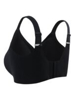 Women'S Elegant Bra, Plus Size Solid Seamless Lightly Padded Full Cover Wireless Everday Bra - Image 9