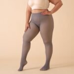 Plus-Size Women'S Thickened Fleece-Lined Tights For Autumn And Winter, Warm Leggings With High Elasticity. - Image 9