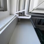 Window Stopper - Durable Plastic Door Stopper With Easy-Install Design, Prevents Sliding Down, Secure Window Hold For Home & Office, White, Window Stopper For Door, Door Stopper, Minimalist Design, Sturdy Construction - Image 2