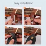 Guitar Headband Removable Steel-String Acoustic Guitar Bass Electric Guitar Head Fixing Belt Buckle Strap Accessories Tmz - Image 7