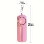 Of 130Db Safe Sound Personal Alarm, Led Lighted Personal Safety Alarm Keychain For Women, Men And Elderly - Image 4