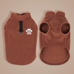 Cozy Plush Dog Sweater Coat For Small & X-Small Breeds - Adjustable Winter Spring Fall Apparel With Paw Print Design, Machine Washable, 4 Colors (Green/Blue/Purple/Pink), Small Dog Sweater, Pet Clothing, Pullover Style, Soft Fabric, Pet Fashion, Fashionconscious Pets - Image 11