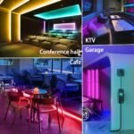 Hbowmdjia Led Light For Bedroom,With App Control And 44Key Remote Control,Can Be Timed And Changes Color Sync With App. Length Can Be Cut.Easy To Install. Used For Room Decoration, Tv Background Light, Party Light, Bedroom Night Light, And Fun Light. - Image 8
