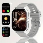 Visnee Smartwatch With 4.57Cm Hd Tft Display, Wireless 5.1, 100+ Watch Faces, Alloy Body, Silicone Strap, Usb Charging, Rechargeable Lithium Polymer Battery, Sports Tracker, Remote Camera, Alarm Clock, For Men, Women, Boys, Girls - Image 6