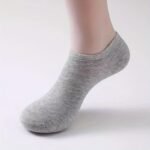 5Pairs Spring And Summer Men'S Versatile Sports Ankle Socks, Spring And Autumn Simple Breathable Short Socks, Autumn And Winter Outdoor Versatile Unisex Invisible Socks - Image 6