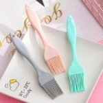1Pc Silicone Basting Brush - Versatile For Bbq, Baking & Outdoor Cooking, Durable Kitchen Tool