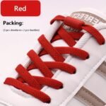 No-Tie Shoelas With Elastic Lace Replacement & Metal Buckle - Quick-On Lazy Laces For Sneakers, Boots, Sneakers - Elastic Closure, Secure Fastening - Compatible With Most Shoe Types - Ideal For Busy People, Travel, Elderly/ - (Shoes Not Included), Shoe Laces For Sneakers - Image 11