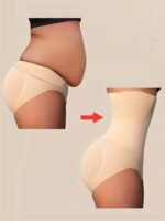 1 Pcs High Waist Shaping Panties Waist Trainer Body Shaper Tummy Sheath Woman Flat Belly Control Panties Hip Butt Lifter Briefs Panty Women Underwear Shapewear - Image 2