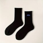 4Pairs Men'S Casual Sports Socks, Breathable Comfy Sweat Absorption Stockings, Skateboard Socks, Men'S Trendy Socks For Spring Summer - Image 4