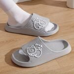Unisex Cute Cartoon Decor Pillow Slides, Lightweight Soft Sole Home Bathroom Slides, Non-Slip Eva Summer Beach Shoes - Image 12
