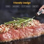 1Pc Meat Food Instant Read Bbq Garden Kitchen Outdoor Camping Cooking Barbecue Digital Thermometer Used For Milk Heating Candy Baking Grilling And Other Kitchen Gadgets - Image 9
