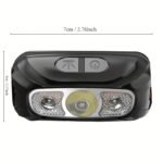 Powerful Headlamp Led Sensor Strong Light Headlamp Mini Usb Rechargeable Flashlight Head Light Portable Camping Search Light - Image 7