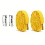 1 Pair Of Shoe Laces, 2 Elastic Bands And 2 Buckle, Elastic Shoe Laces Solid Color Classic Shoe Laces Suitable For Casual Shoes Sports Shoes - Image 20