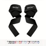 1 Pair Skdk Weight Lifting Wrist Straps With Extra Hand Grips - Breathable Mesh Gym Wrist Wraps For Deadlifts, Strength Training & Bodybuilding - Mixed Colors (Black/Blue/Pink/Red/Grey), Bodybuilding Essentials | Adjustable Wrist Straps | Mesh Wrist Wraps, Wrist Straps For Weightlifting