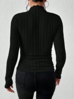 Elegant Fitted T-Shirt For Women - Image 5