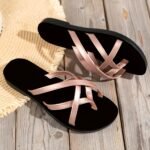 Spring And Summer Women'S Slip-On Sandals Fashion Beach Shoes - Image 14