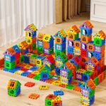 100Pcs House Assembly Building Blocks, Large Size, Creative Square Block Building Blocks, Basic Assembly Building Blocks, Educational Diy Assembly Toys, Birthday Gifts - Image 5