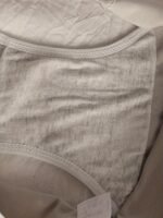 3Pcs Black, White & Gray Ribbed Panties For Women - Mid-Rise Seamless Briefs - Image 5