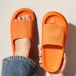 Women'S Solid Color Eva Slippers, Summer Home Leisure Slippers With Eva Sole, Insole, Upper, Inner Material, Hand Wash Only - Image 14