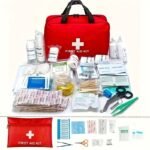 Complete First Aid Kit For Home, Car, Camping & Hiking - Includes Scissors And Tweezers | Portable & Durable | Multi-Purpose Outdoor Use | Red, Camping Essentials, Emergency Preparedness, Compact Design, Lightweight Kit, Sturdy Construction, Highquality Materials, Survival Gear, Home Safety, Outdoor Enthusiasts, First Aid Kit Fully Stocked, First Aid Kit For Salon, First Aid Kit, First Aid Kit, First Aid Kit Accessory, Emergency Pouch, Camping Supplies, Emergency Kit, Medicine - Image 7