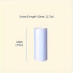 1 Roll High Heel Sole Anti-Slip Pad, Noise Reducing Trimming Shoe Sole Protector Sticker, Wear-Resistant Self-Adhesive Anti-Slip Decal, Extended Anti-Slip Sticker - Image 2