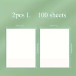 150Pcs Waterproof Transparent Sticky Notes | Self-Adhesive, Reusable Memo Pads In Various Sizes (Square/Rectangle) | Ideal For School & Office Organization, Note Pads - Image 9