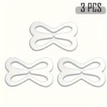 3Pcs Invisible Bra Strap Clips - Non-Slip, Lift & Hide Design For Women'S Lingerie And Underwear - Image 5