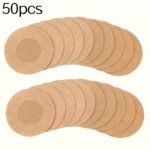 10/20/50/100Pcs Disposable Invisible Nipple Covers - Ultra-Thin Breathable Non- Fabric, Anti-Convex Point Design, Round & Flower Shapes For Seamless Under Clothing, Women'S Fashion & Lingerie Accessories, Discreet Underwear, Floralshaped Patches, Ultrathin Material - Image 5