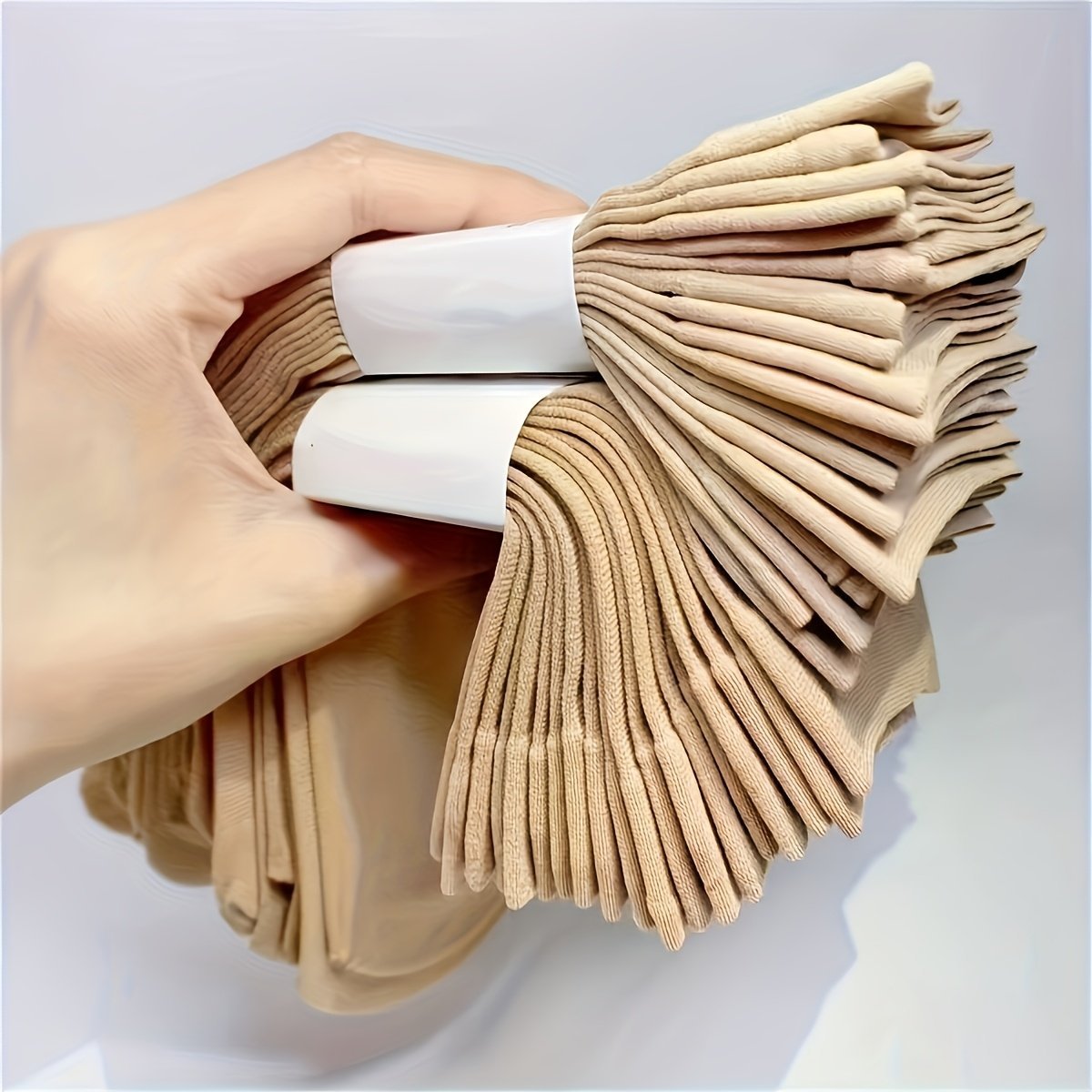 product-fancy-eb0b950a-9b65-4bfc-9678-9127b5c82003.jpg 5/10 Pairs Women'S Elegant Mesh Short Socks - Soft Breathable Elastic Ribbed Cuff, Durable Solid Color Casual & Athletic Socks For Casual Attire, Versatile Unisex Socks, Simple Sock Design, Comfortable Fit Socks - Image 1