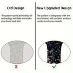 Broken Floral Sports Bands Compatible With Apple Watch Band 38Mm 40Mm 41Mm 42Mm 44Mm 45Mm 49Mm, Soft Sport Waterproof Strap Replacement Wristband For Iwatch Ultra Series 9 8 Se 7 6 5 4 3 2 1 Women Men, Workout Accessory, Active Lifestyle Band, Floral Design, Sporty Strap, Durable Material, Comfortable Fit, Smartwatch Accessory, Sports Lovers, Active Individuals - Image 6