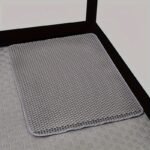 Household Cat Litter Mat Cat Litter Box Anti-Splash Mat Extra Large Double-Layer Filter Anti-Leaking Out Control Sand Mat Pet Cat Supplies - Image 3