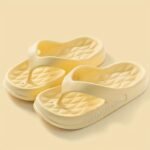 Simple Letter Print Flip Flops, Casual Clip Toe Summer Shoes, Comfortable Indoor Home Slides - Image 9