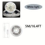 Usb Led Lights, White Led Strip Light, Led Lights For Tv Backlight, On-Line Switch Led Light Strip, Indoor Bedroom Home Decor Living Room, Halloween,Desk Accessories, For Travel, Camping, Party, Perfect For Christmas Birthday Gift - Image 5