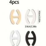 4Pcs Bra Strap Clips, Anti Slip Adjustable Bra Band Clips, Women'S Lingerie & Underwear Accessories - Image 6