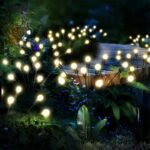 6 Solar Firefly Lawn Garden Lights, Warm White, Suitable For Christmas, Thanksgiving, Easter Gifts, Halloween Gifts - Image 10